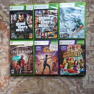 Lot Grand Theft Auto IV The Complete Edition Xbox 360 Ssx Dante's Inferno Star W